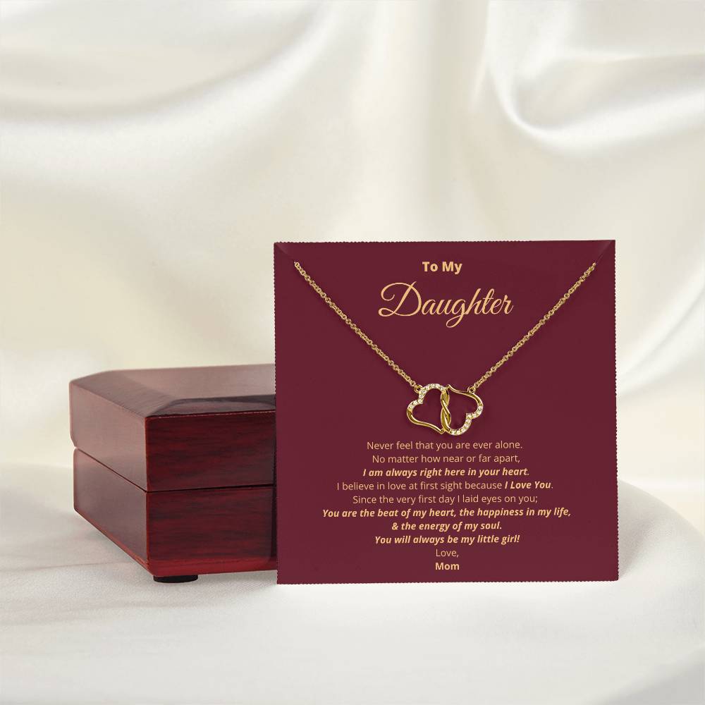 To My Daughter - Everlasting Love Necklace
