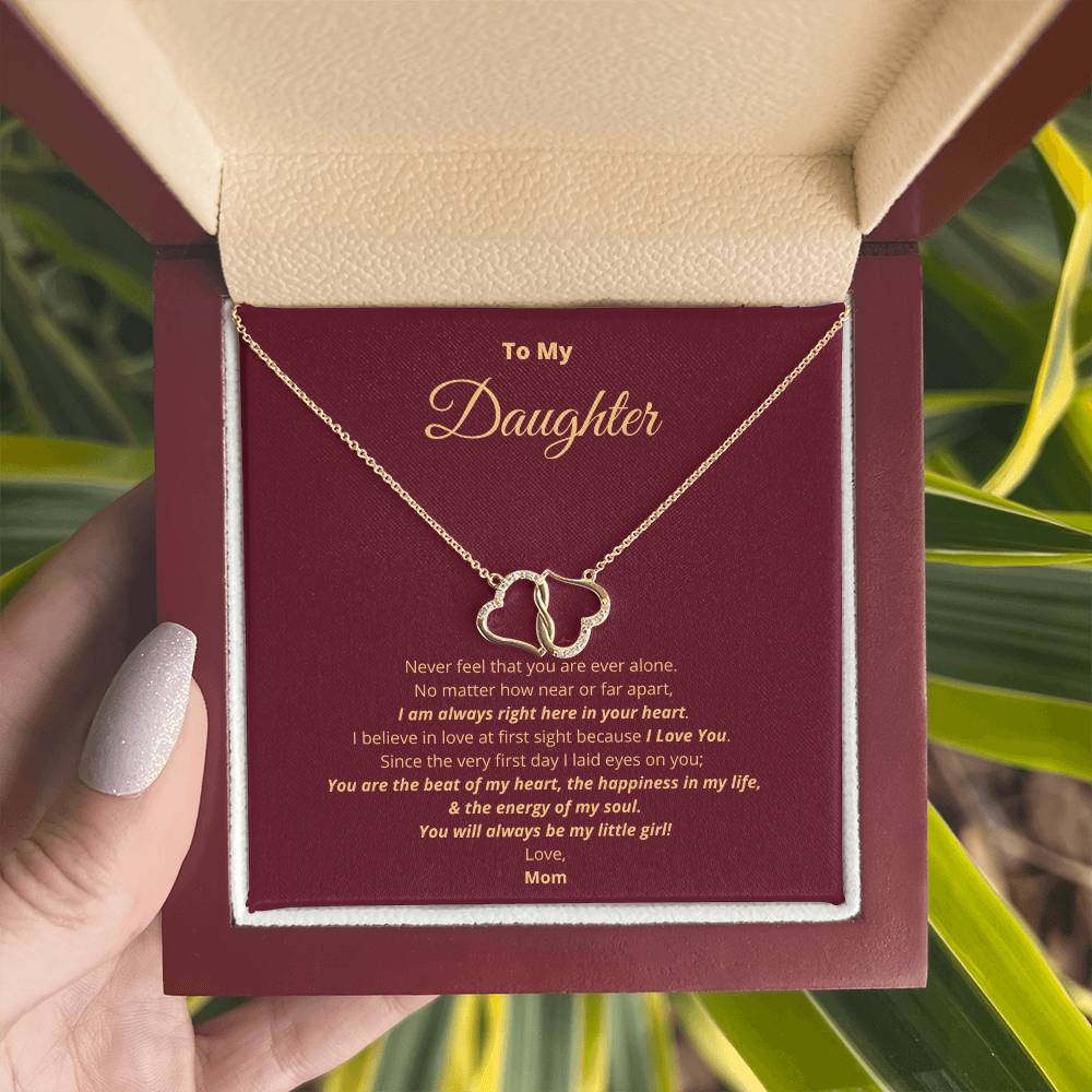 To My Daughter - Everlasting Love Necklace