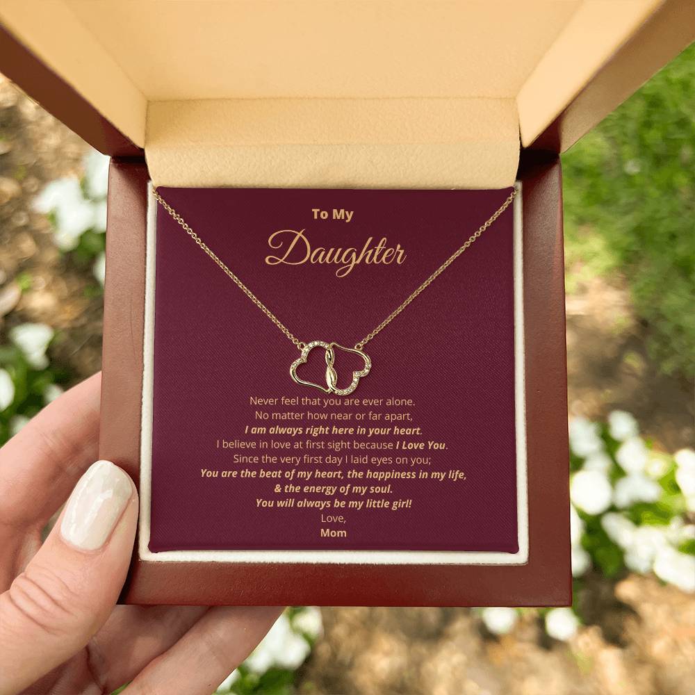 To My Daughter - Everlasting Love Necklace