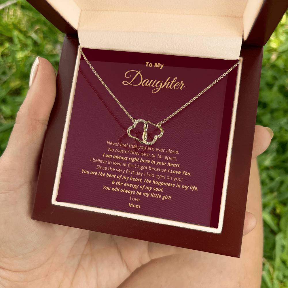To My Daughter - Everlasting Love Necklace