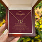 To My Daughter - Everlasting Love Necklace