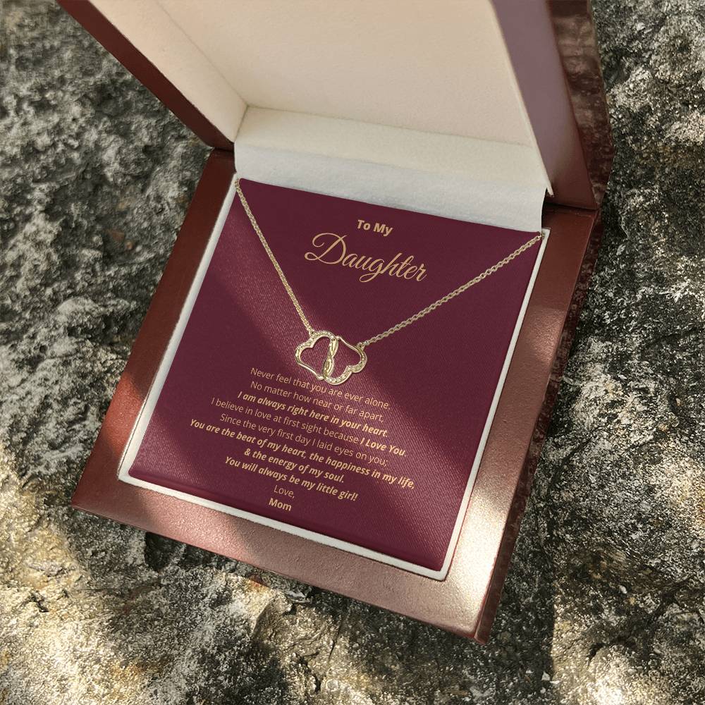 To My Daughter - Everlasting Love Necklace