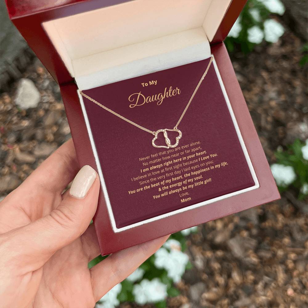 To My Daughter - Everlasting Love Necklace