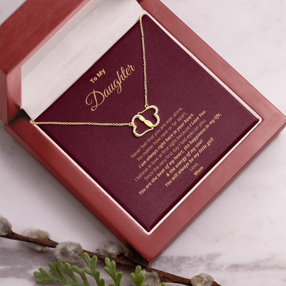 To My Daughter - Everlasting Love Necklace