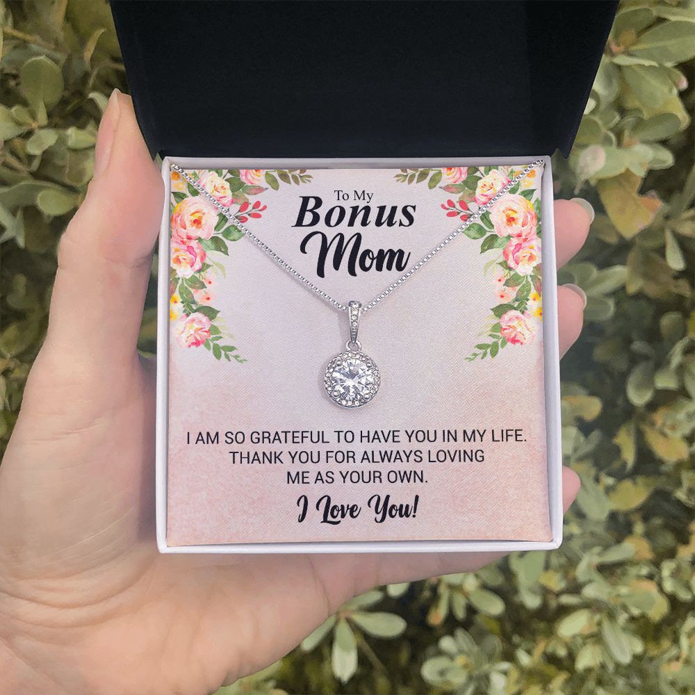 To My Bonus Mom | I Am So Grateful To  Have You | Eternal Hope Necklace