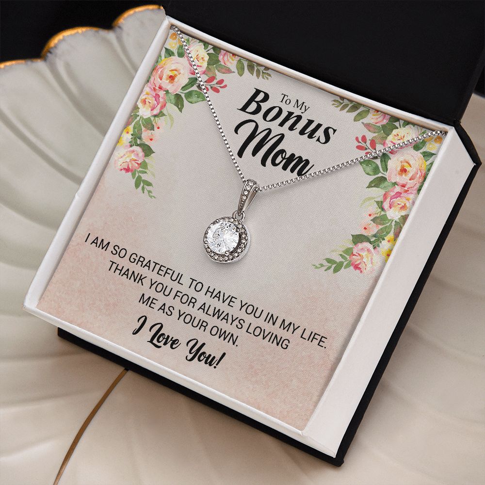 To My Bonus Mom | I Am So Grateful To  Have You | Eternal Hope Necklace