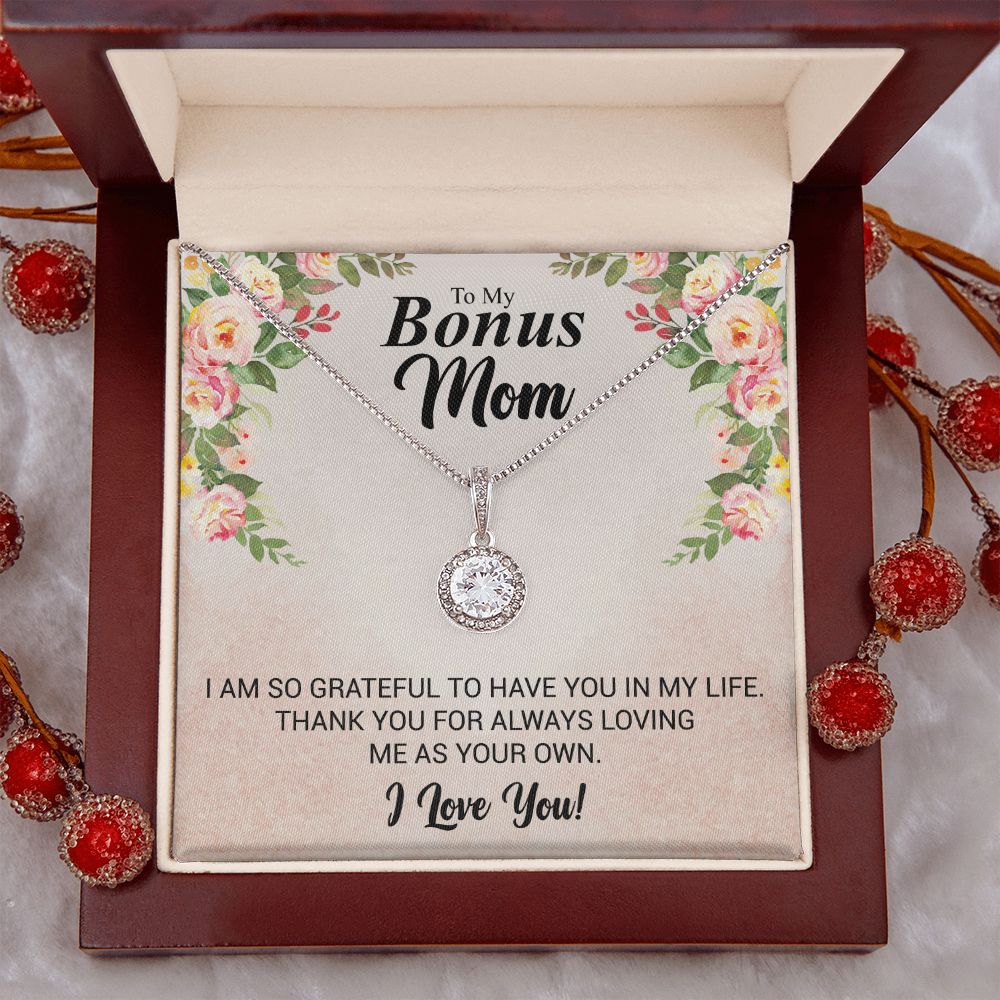 To My Bonus Mom | I Am So Grateful To  Have You | Eternal Hope Necklace