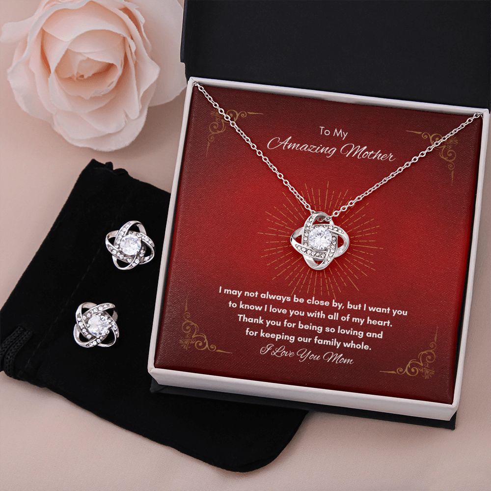 The Love Knot Necklace - To My Amazing Mother