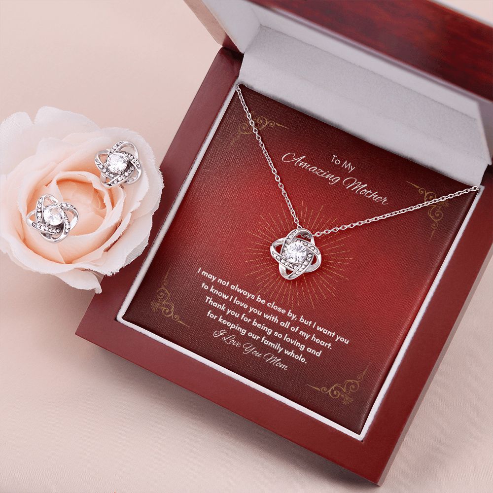 The Love Knot Necklace - To My Amazing Mother