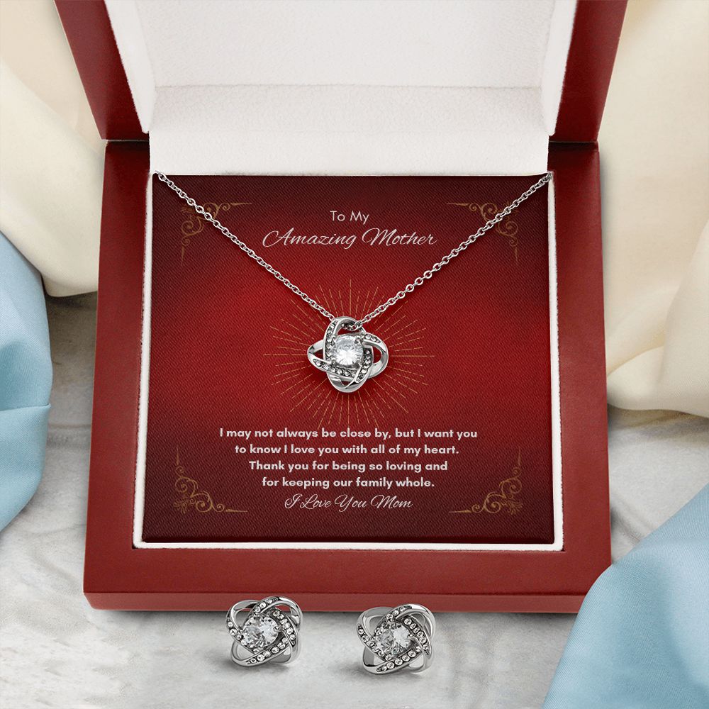 The Love Knot Necklace - To My Amazing Mother
