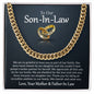 To Our Son-In-Law | We Are Grateful To Have You As Our Son-In-Law | Cuban Link Chain