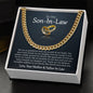 To Our Son-In-Law | We Are Grateful To Have You As Our Son-In-Law | Cuban Link Chain