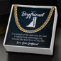 To My Boyfriend | I'm Proud Of The Man You Are | Cuban Link Chain