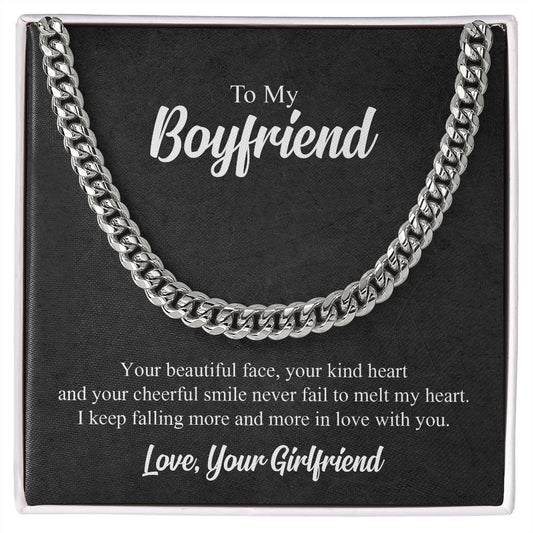 To My Boyfriend | Cuban Link Chain