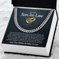 To Our Son-In-Law | We Are Grateful To Have You As Our Son-In-Law | Cuban Link Chain