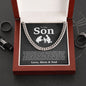 To Our Son | Cuban Link Chain