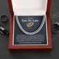 To Our Son-In-Law | We Are Grateful To Have You As Our Son-In-Law | Cuban Link Chain