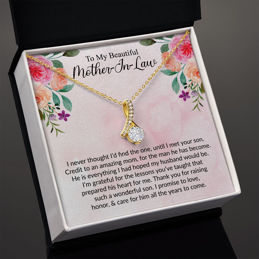 To My Beautiful Mother-In-Law | I Promise You | The Alluring Beauty Necklace