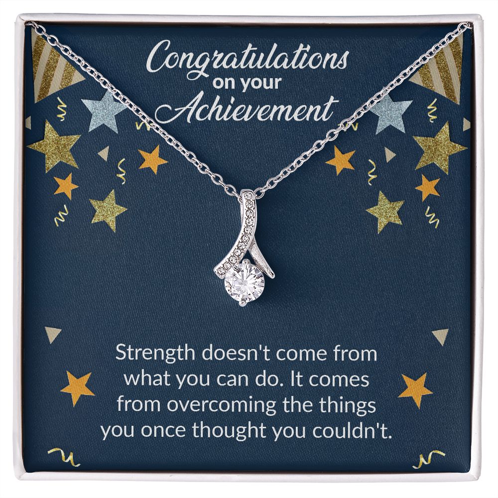 Congratulations On Your Achievement | The Alluring Beauty necklace