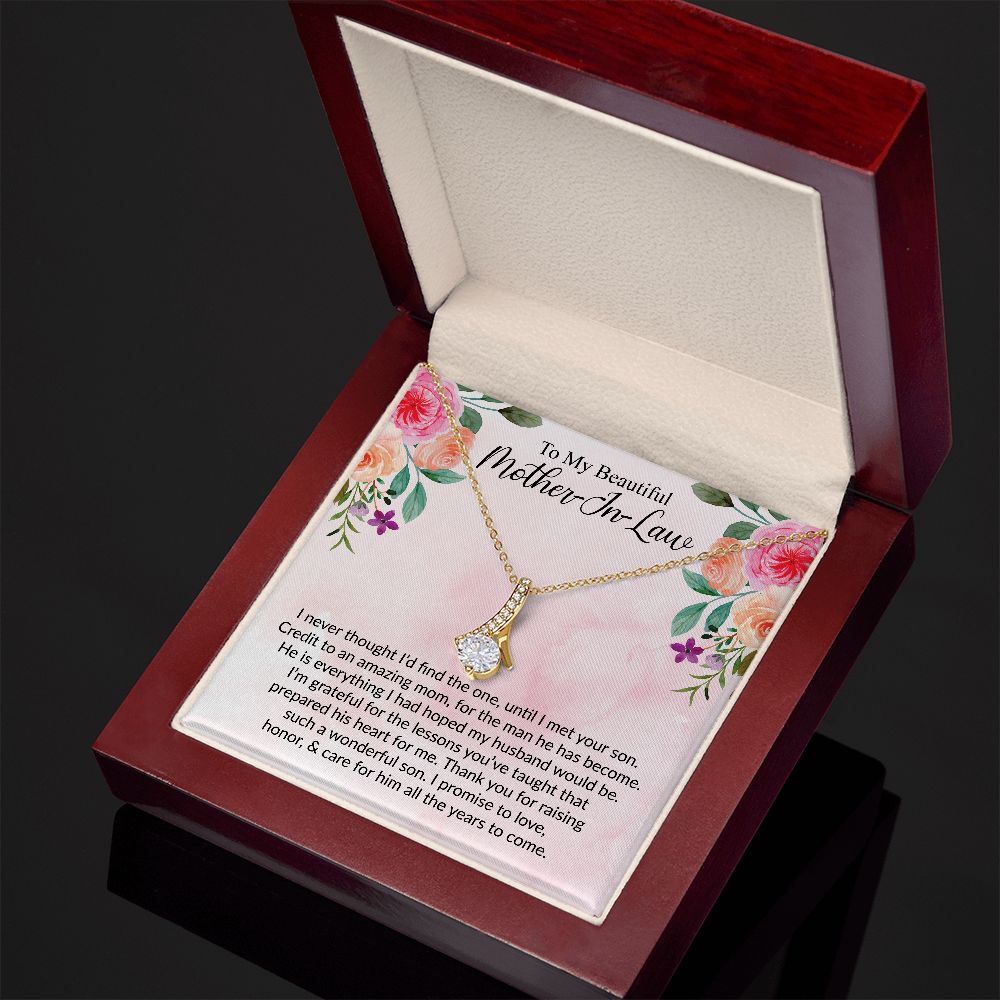 To My Beautiful Mother-In-Law | I Promise You | The Alluring Beauty Necklace