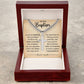 On Your Baptism | Cuban Chain with Artisan Cross Necklace