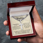 On Your Baptism | Cuban Chain with Artisan Cross Necklace