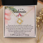 To My Soulmate | I Will Love You Forever & Always | Love Knot Necklace