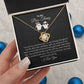 To My Boo Thang | I Love You | Love Knot Necklace