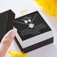 To My Boo Thang | I Love You | Love Knot Necklace