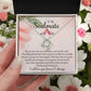 To My Soulmate | I Will Love You Forever & Always | Love Knot Necklace