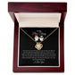 To My Boo Thang | I Love You | Love Knot Necklace