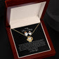 To My Boo Thang | I Love You | Love Knot Necklace