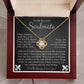 To My Beautiful Soulmate | Love Knot Necklace