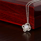 To My Boo Thang | I Love You | Love Knot Necklace