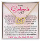 To My Soulmate | The Interlocking Hearts Necklace