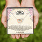 To My Stepped Up Mom | I Love You | The Interlocking Hearts necklace