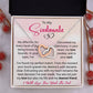 To My Soulmate | The Interlocking Hearts Necklace