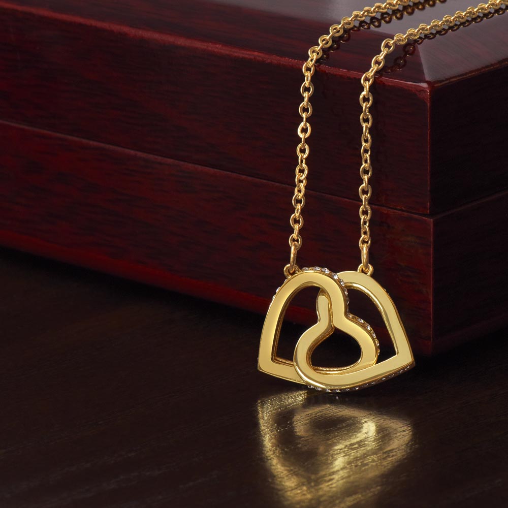 To My Soulmate | The Interlocking Hearts necklace