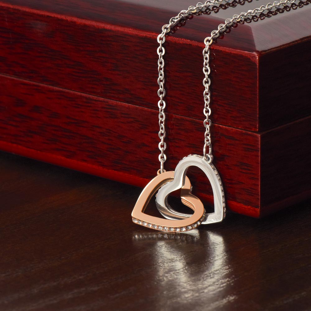 To My Soulmate | The Interlocking Hearts necklace