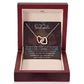 To My Soulmate | The Interlocking Hearts necklace