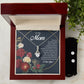 To My Mom | I Love You | The Alluring Beauty Necklace and Earring Set