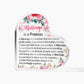 Marriage Is A Promise | Heart Shaped Acrylic Plaque