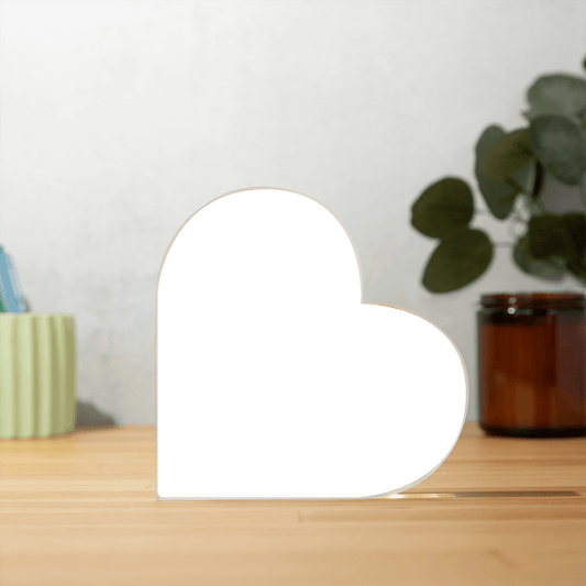 To My Wife | Happy Anniversary |  Heart Shaped Plaque