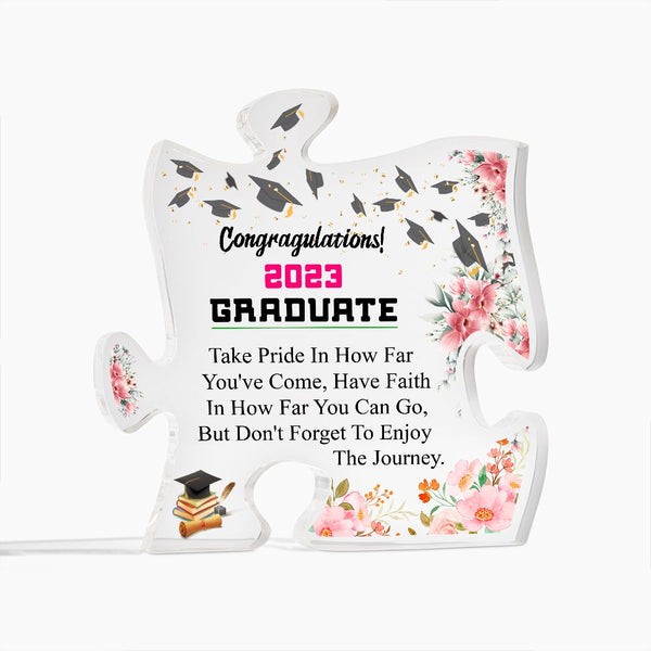 Congratulations 2023 Graduate |  Puzzle Acrylic Plaque