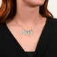 To The Mother Of A Handsome Baby Boy | Custom Baby Feet Necklace with Birthstone