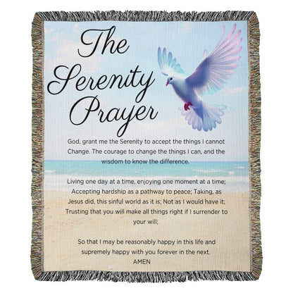 The Serenity Prayer Blanket