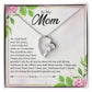 To My Mom | I Love You | The Dazzling Forever Love Necklace