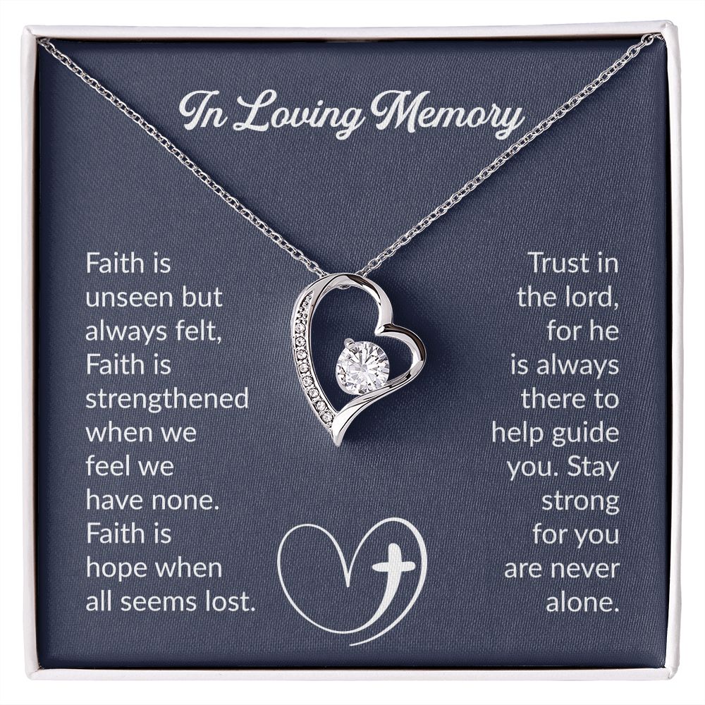 In Loving Memory | The Forever Love Necklace