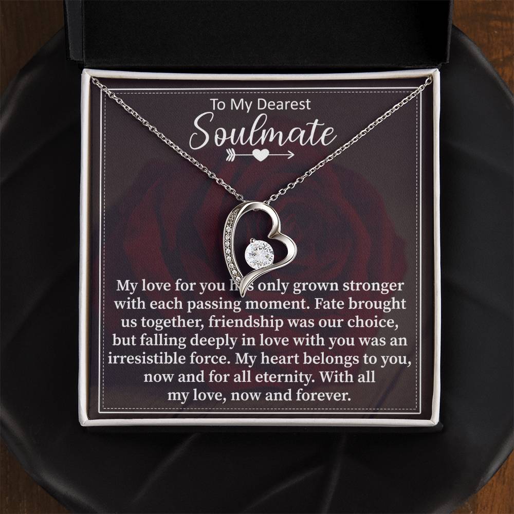 To My Dearest Soulmate | Forever Love Necklace