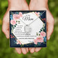 To My Mom | I Love You Mom | The dazzling Forever Love Necklace